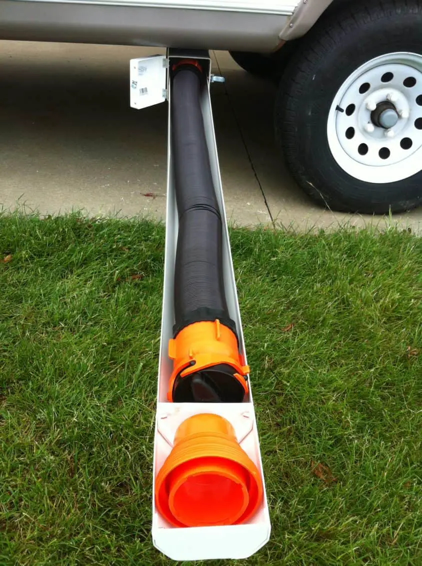 DIY RV Sewer Hose Storage