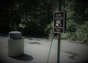 dump station not drinking water